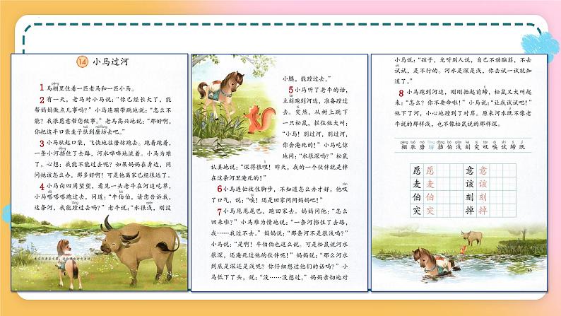 【新课标】部编版语文二下 14《小马过河》课件+教案+分层作业+任务单+课文朗读05