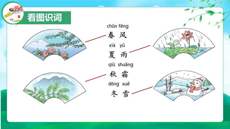 【新课标】部编版语文一下 识字1《春夏秋冬》课件+教案+分层作业+任务单+课文朗读08