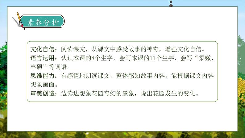 【核心素养】部编版语文四年级下册-27.巨人的花园 第1课时(课件)第4页