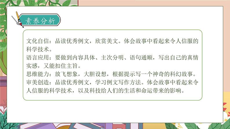 【核心素养】部编版语文六年级下册-习作:插上科学的翅膀飞(课件+教案+导学案+习题)04
