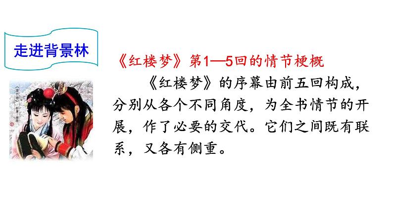 8 红楼春梅 (课件)2024 五年级语文下册 部编版05