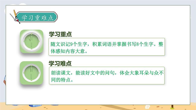【核心素养】部编版语文二年级下册-19. 大象的耳朵 第1课时(课件)第5页