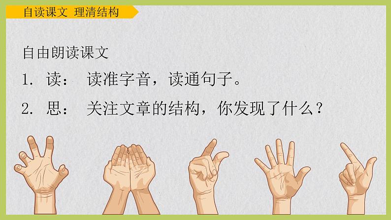 22《手指》课件+朗读+练习(部编版语文五下)07