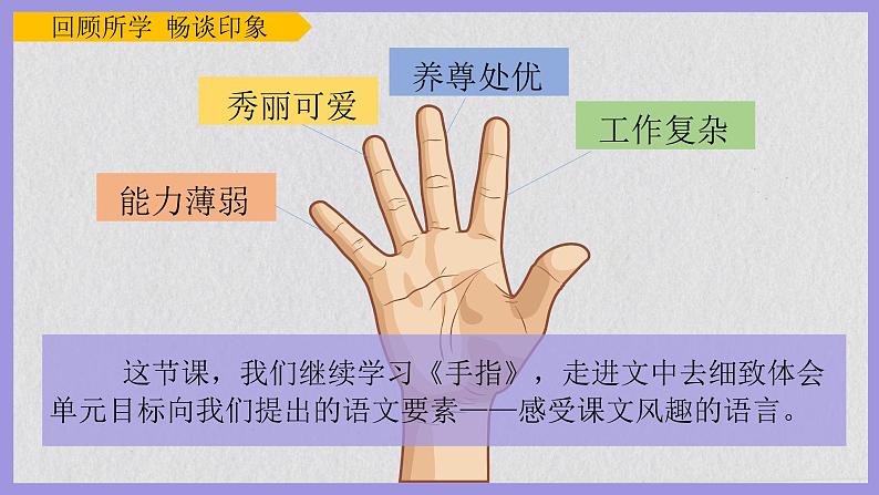 22《手指》课件+朗读+练习(部编版语文五下)05
