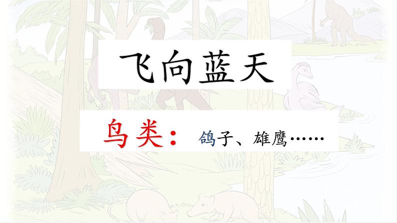 6.飞向蓝天的恐龙第一课时课件PPT01