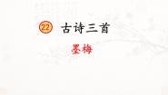 小学语文人教部编版四年级下册第七单元22 古诗三首墨梅完美版课件ppt