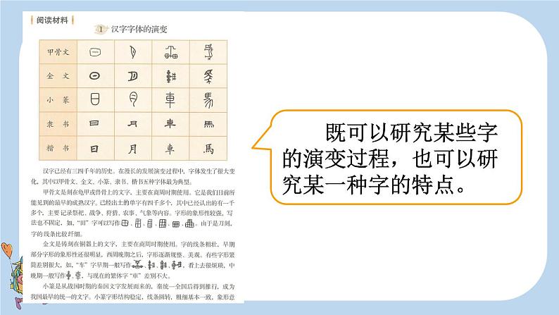 部编五年级语文下册第三单元我爱你,汉字精品课件第6页