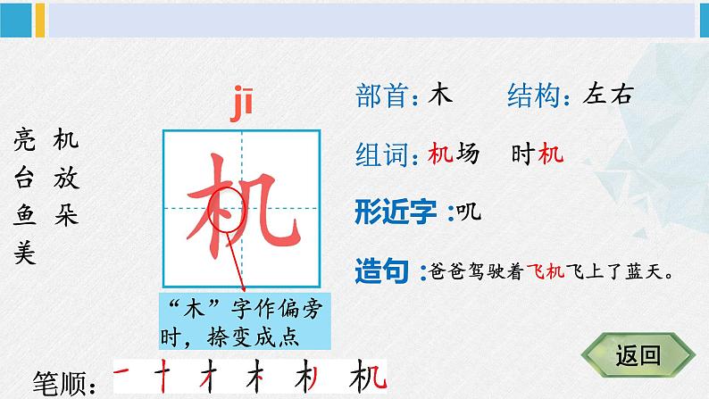 一年级语文下册生字教学12 荷叶圆圆(课件)第4页