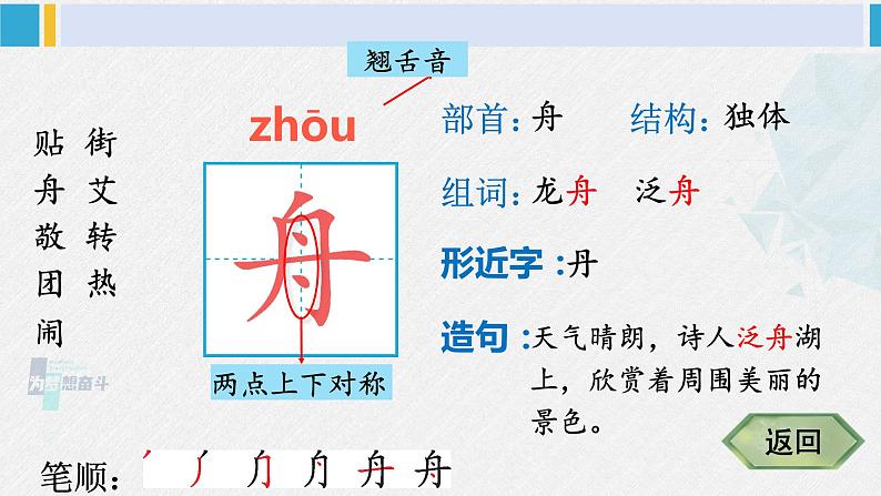 二年级语文下册生字教学识字2 传统节日(课件)第5页