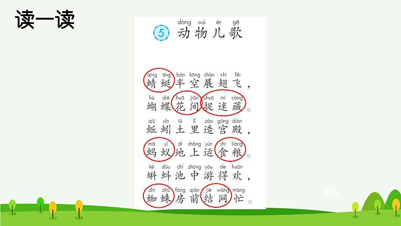 识字5 动物儿歌预习课件第3页