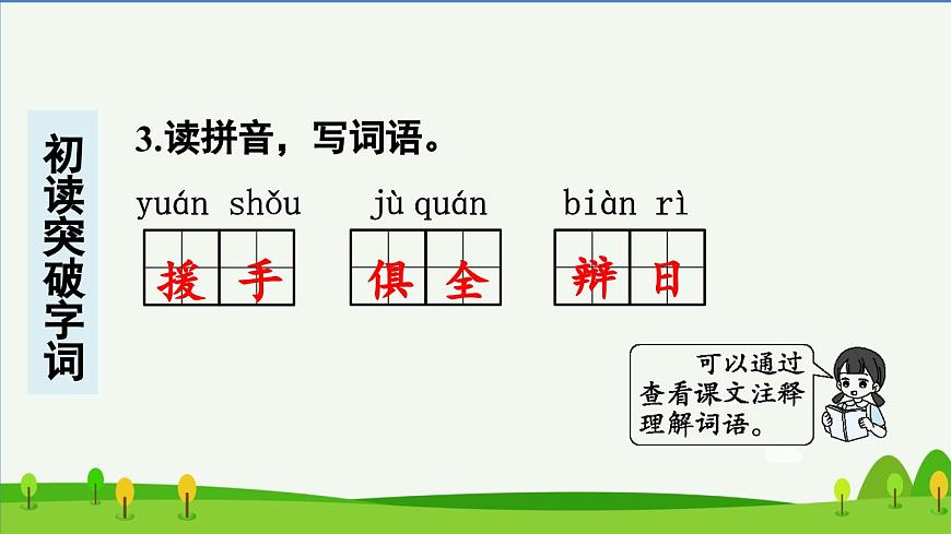 部編六年級語文下冊第14課文言文二則預(yù)習(xí)課件第4頁