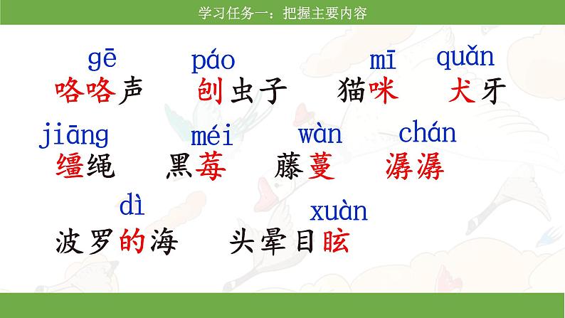 部编版小语文六下 6*《骑鹅旅行记(节选)》课件第8页
