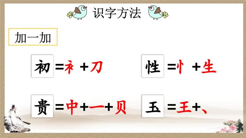 部编版小学语文1下识字8 人之初 课件+教案06