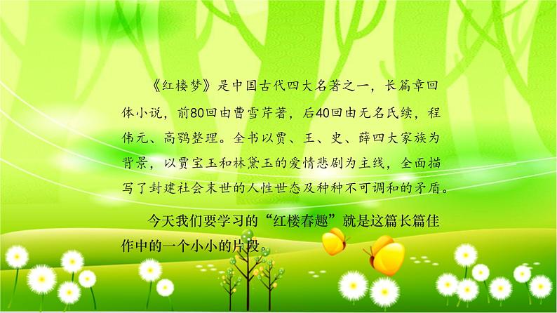 统编版语文五年级下册 8* 《红楼春趣》课件03