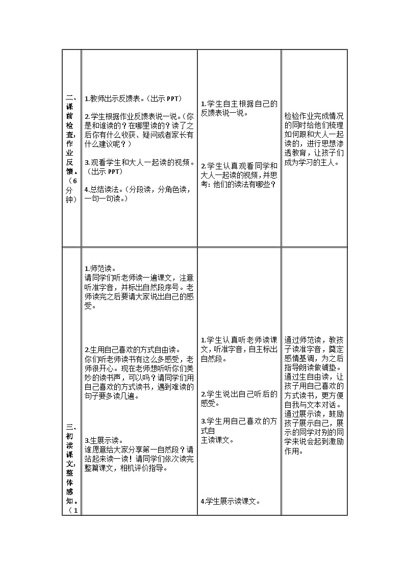 语文园地三 和大人一起读《胖乎乎的小手》(教案)部编版语文一年级下册02