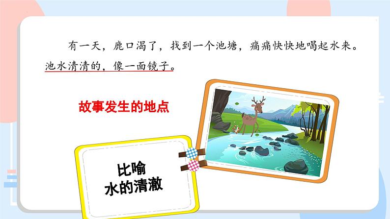 部编版语文三年级下册 第7课《鹿角和鹿腿》(第二课时) 同步课件第5页