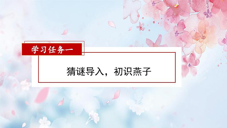 部编版语文三年级下册 第2课《燕子》(第一课时) 同步课件第2页