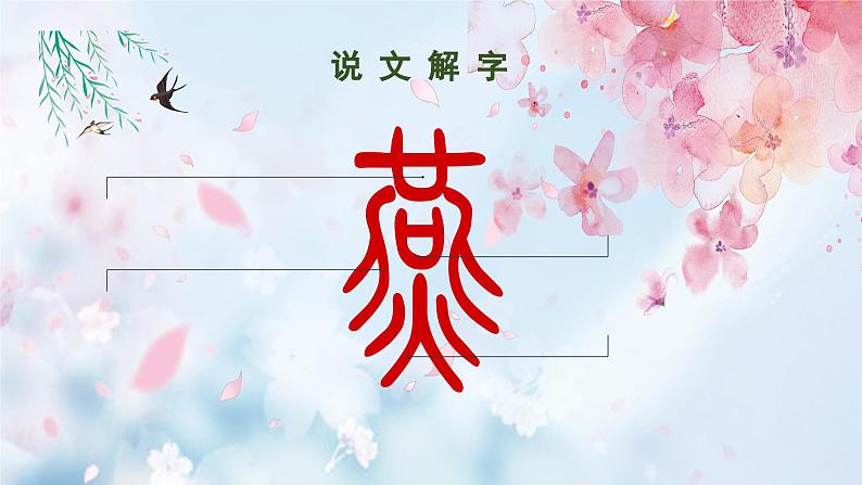 部编版语文三年级下册 第2课《燕子》(第一课时) 同步课件第5页