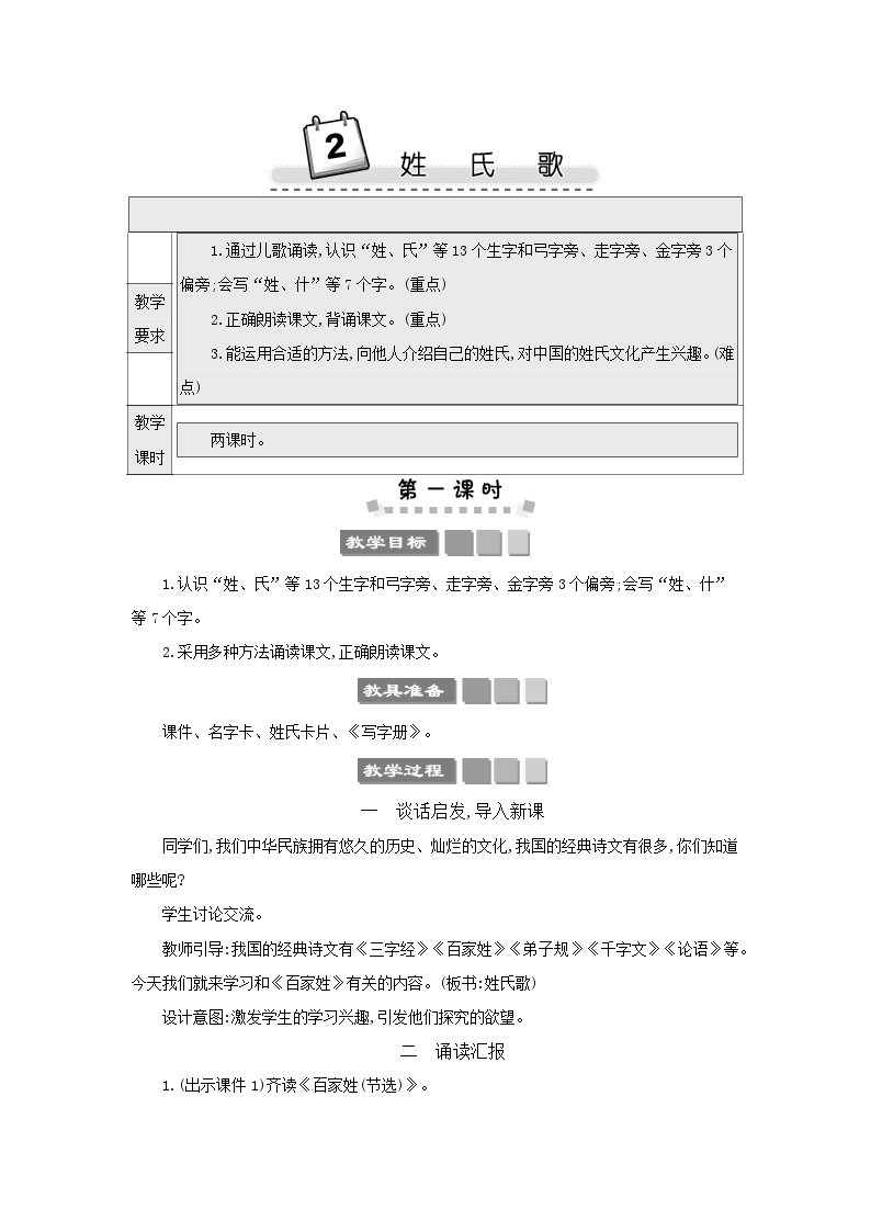 部编版小学语文一年级语文下册课件+教案01