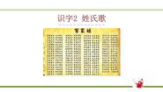 人教部编版一年级下册姓氏歌备课ppt课件
