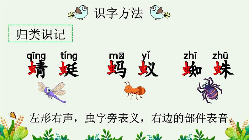 人教部编版统编版一年级下册语文识字5《动物儿歌》PPT课件第6页