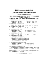 福建省龙岩市新罗区2022-2023学年六年级下学期期末综合实践练习语文试卷