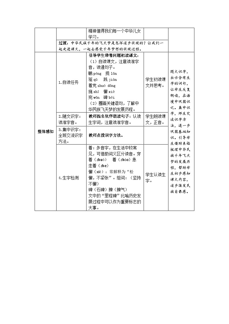 千年梦圆在今朝 教案第2页