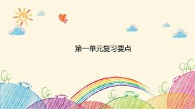 统编版语文六年级上册 第一单元复习要点课件