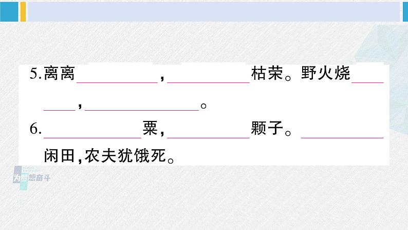 二年级语文下册 积累与阅读专项复习(课件)第4页