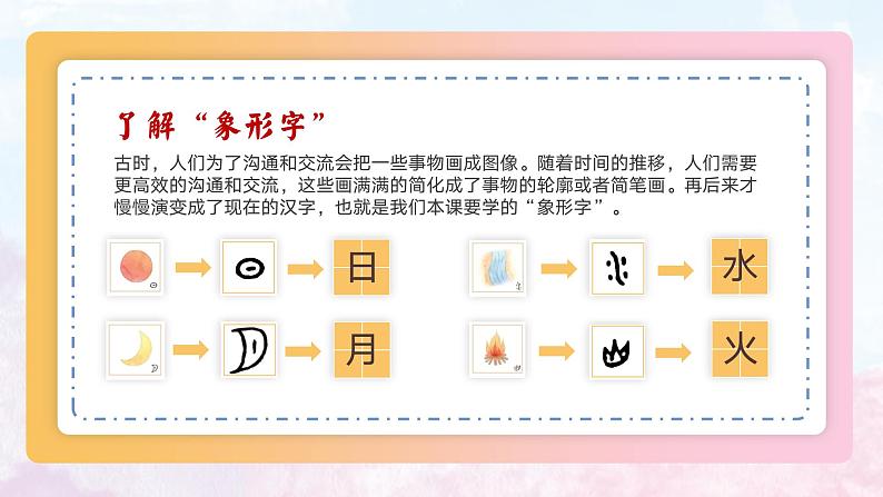 部编版一年级上册小学语文《日月水火》PPT课件第5页