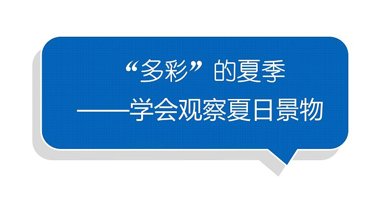 小学语文部编版一年级下册第六单元习作《多彩的夏季》课件第1页