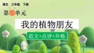 人教部编版三年级下册习作：我的植物朋友教课ppt课件