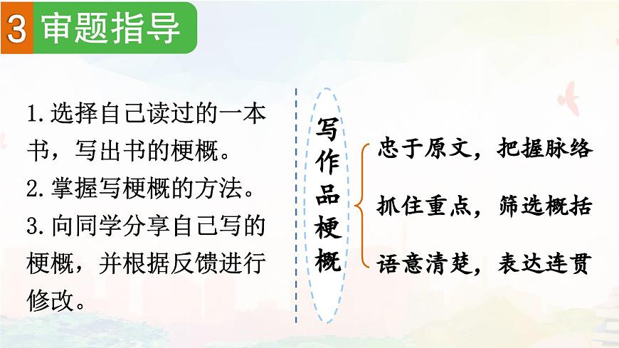 習(xí)作：寫作品梗概（上課課件）第7頁