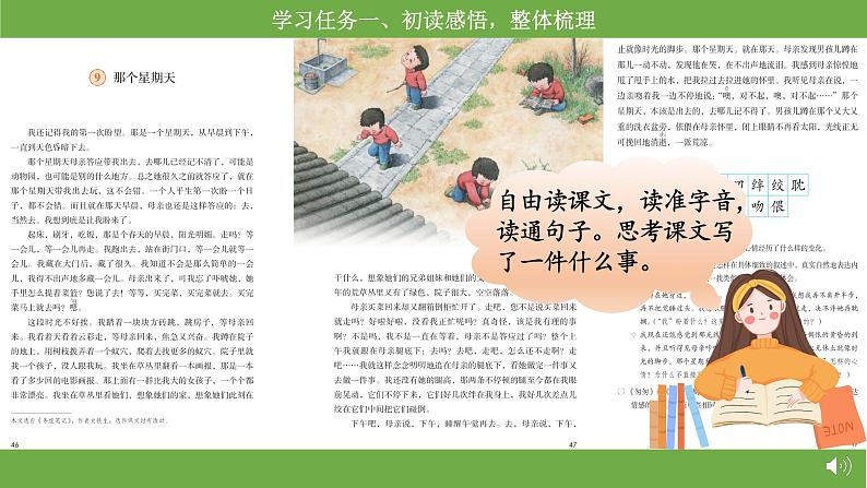 部编版小语文六下 9《那个星期天》课件第5页