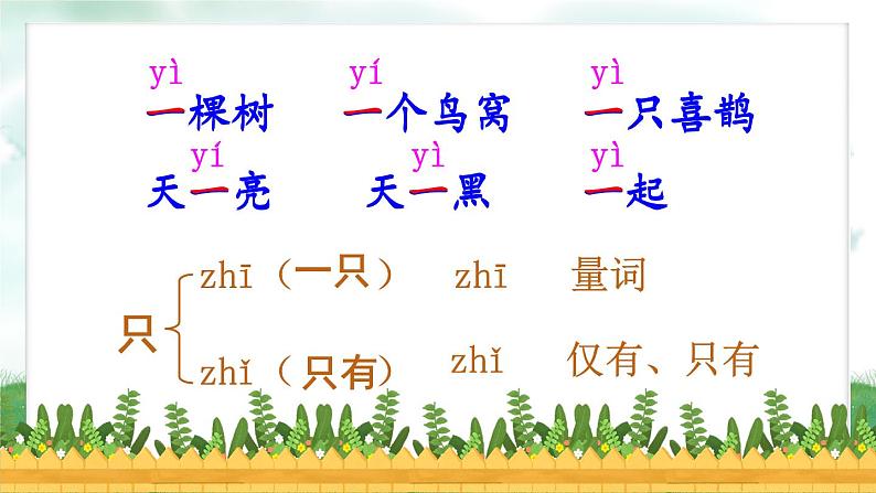 统编版语文一年级下册5《树和喜鹊》课件第8页