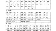 2023-2024学年人教版统部编版六年级语文上册第一单元重点知识梳理
