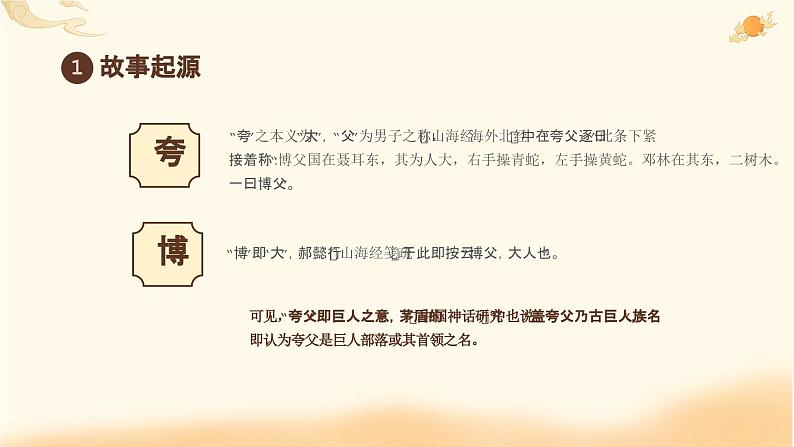 09小学生传统文化学习:神话故事-夸父逐日 课件05