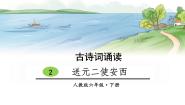 人教部编版六年级下册送元二使安西说课课件ppt