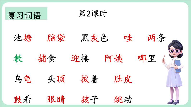 【核心素养】部编版小学语文二上 1 《小蝌蚪找妈妈》 课件+教案02