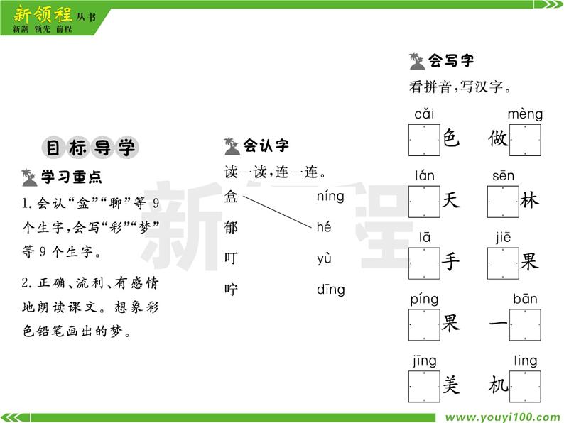人教部编版二年级下册语文ppt习题课件含学案教学反思学习方法02