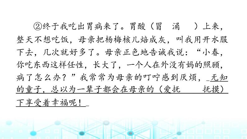 小升初语文总复习作业18专题八文学类文本阅读(一)课件第2页
