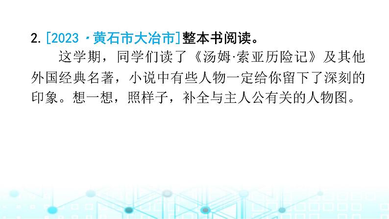 小升初语文总复习作业23专题一0二整本书阅读(一)课件第2页