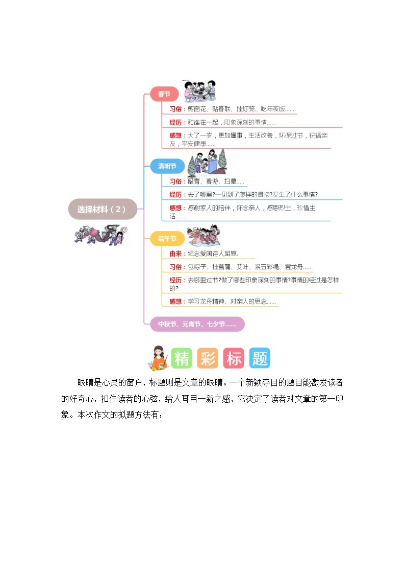 第三单元习作：中华传统节日（导学案）-2023-2024学年三年级语文下册单元作文能力提升（统编版）02