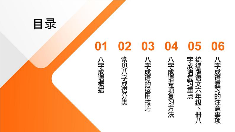 2024年小学《词语运用和句子结构之八字成语:如千里之行,始于足下。耳听为虚,眼见为实等。》专项复习,统编版语文六年级下册课件PPT第2页