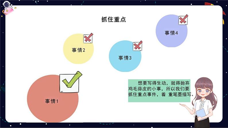 小学语文五年级作文技巧:记事类作文课件第5页