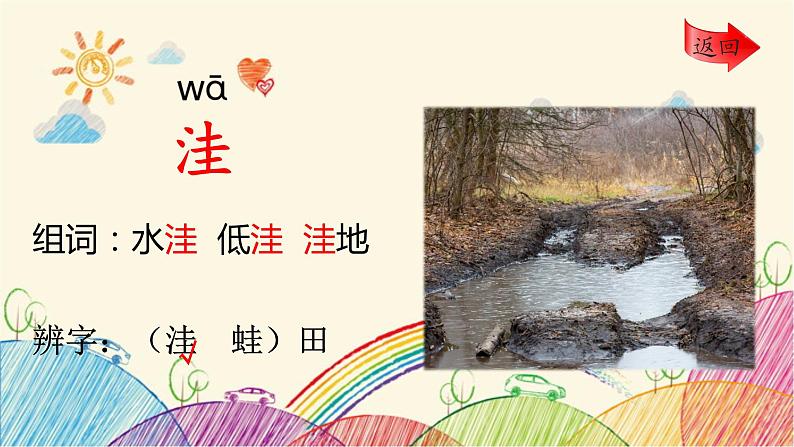 统编版语文三年级上册 5 铺满金色巴掌的水泥道(第1课时)课件第8页