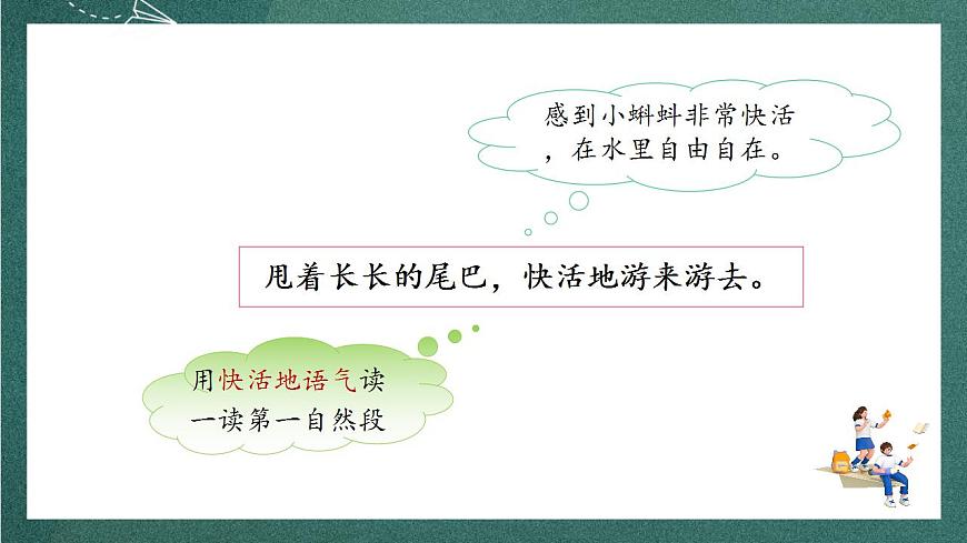 人教部編版語文二上1《小蝌蚪找媽媽》 第2課時 課件第7頁