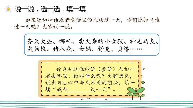 部编版语文四上第四单元 我和____过一天(课件)A案06