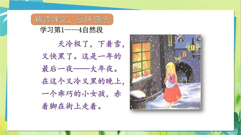 部编语文三年级上册 第3单元 8.卖火柴的小女孩 PPT课件08