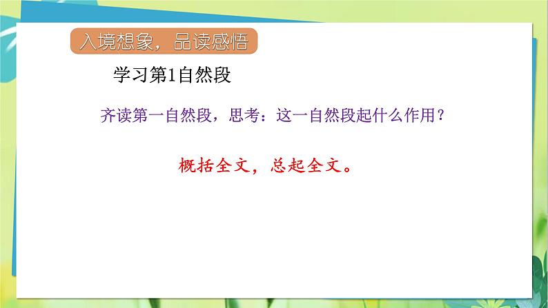 部编语文三年级上册 第7单元 21.大自然的声音 PPT课件04